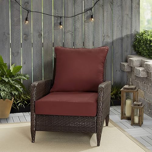 Miniatura 3 de Rust-Oleum 358831-6PK - Pintura en aerosol para tela para exteriores, 12 onzas, rojo oscuro, paquete de 6