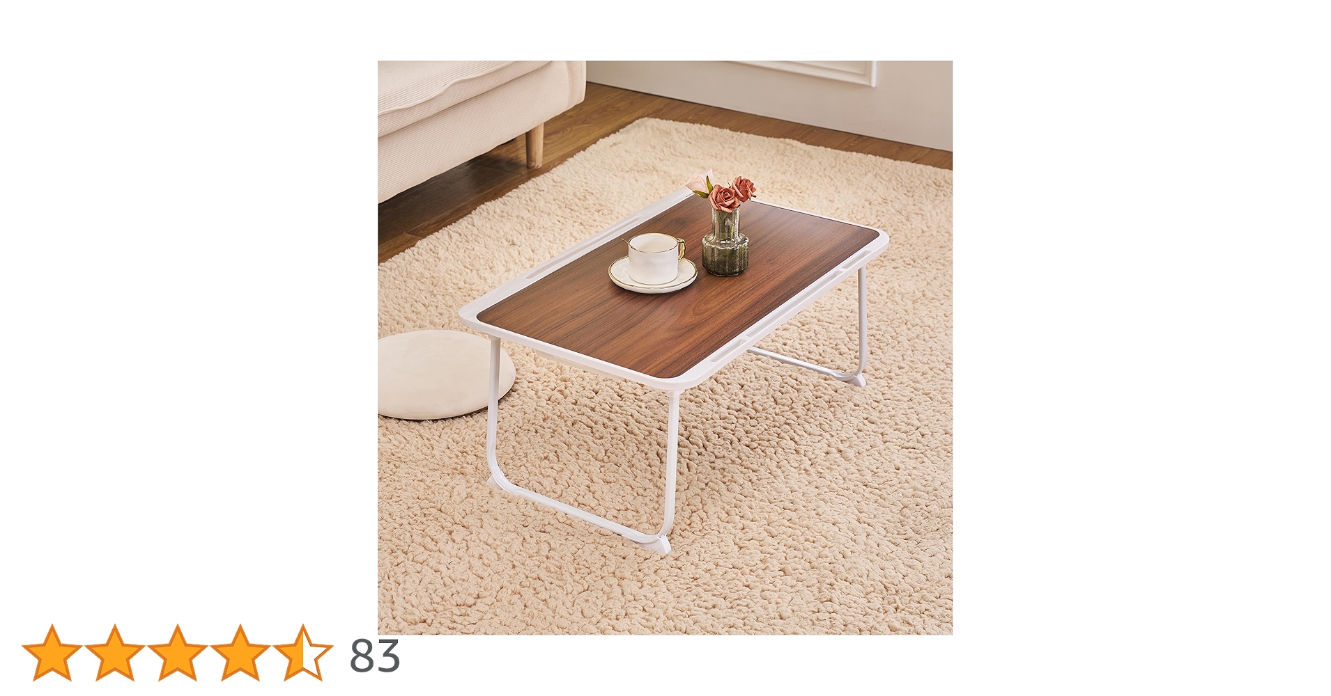 Amazon.co.jp: VECELO ローテーブル 折り畳み 座卓 小さい机