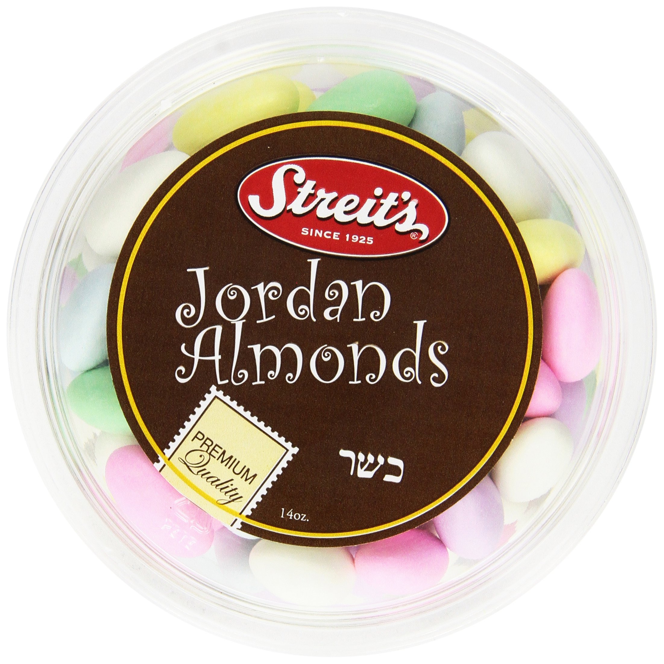 Streits Almonds Jordan, 14-Ounce (Pack of 3)