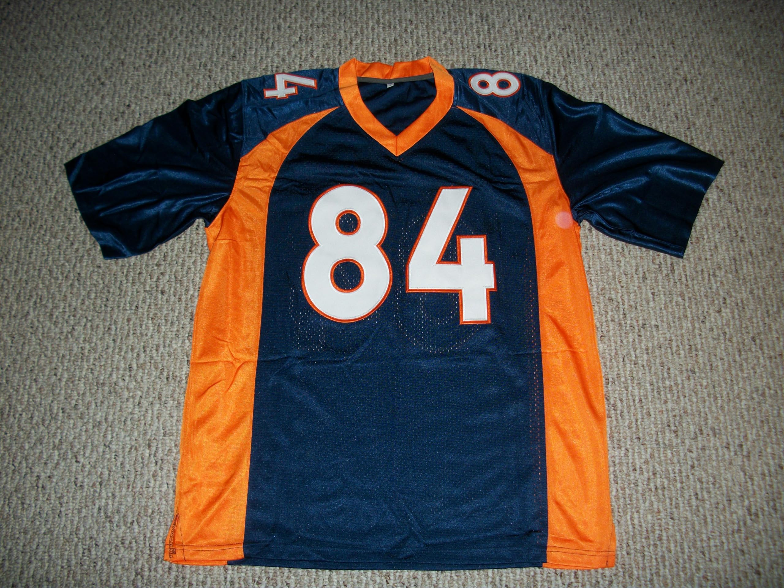 Amazon.com: Shannon Sharpe Jersey #84 Denver Custom Stitched Blue