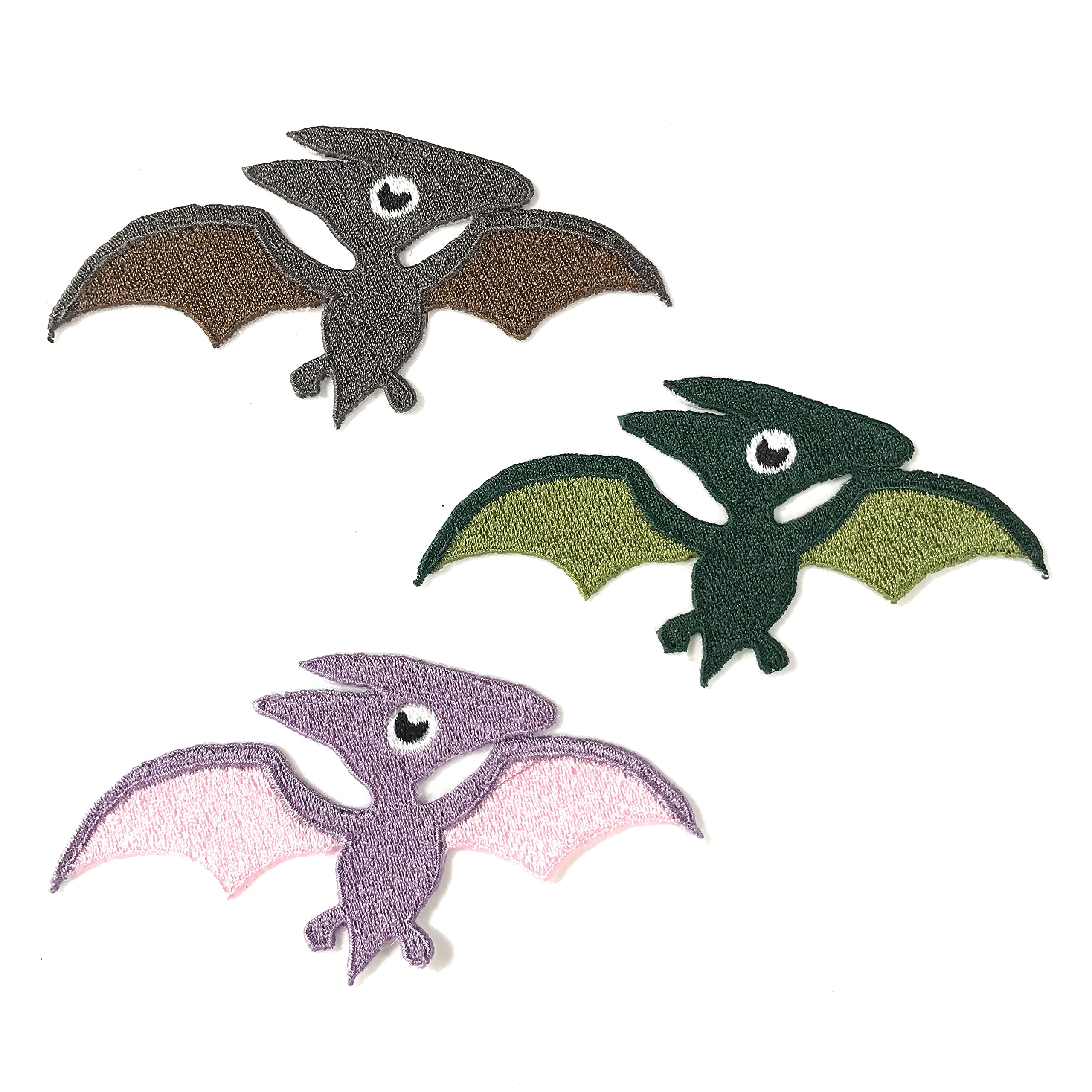 Amazon.co.jp: 【 プテラノドン 恐竜 シリーズ 】 お名前 ワッペン