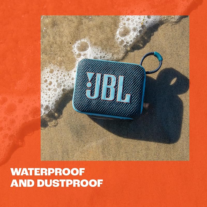 JBL Go 4 Lila Hordozható Bluetooth Hangszóró Vízálló Porálló 7 Óra Játékidő - Purple