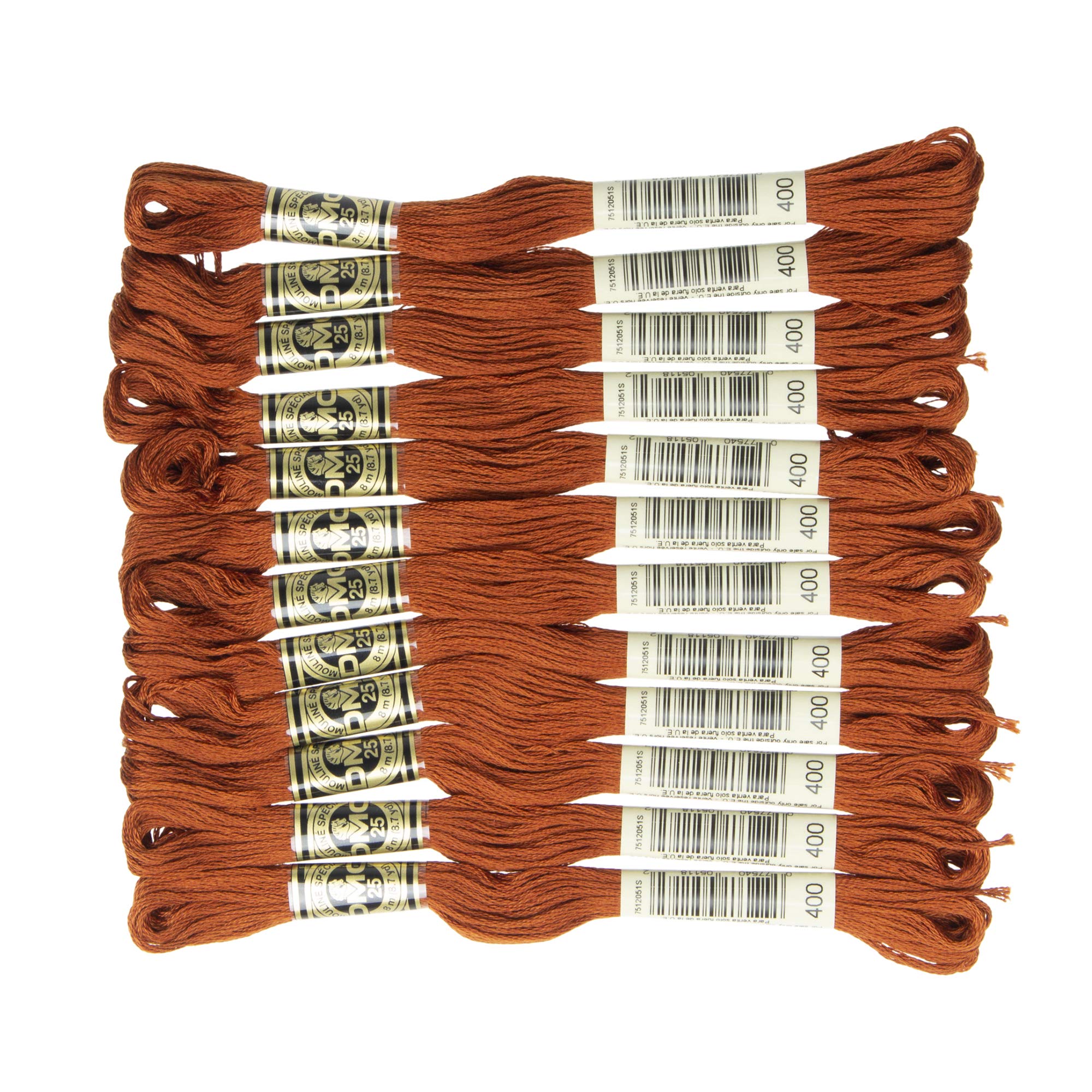 DMC 6-Strand Embroidery Cotton Floss, Dark Mahogany