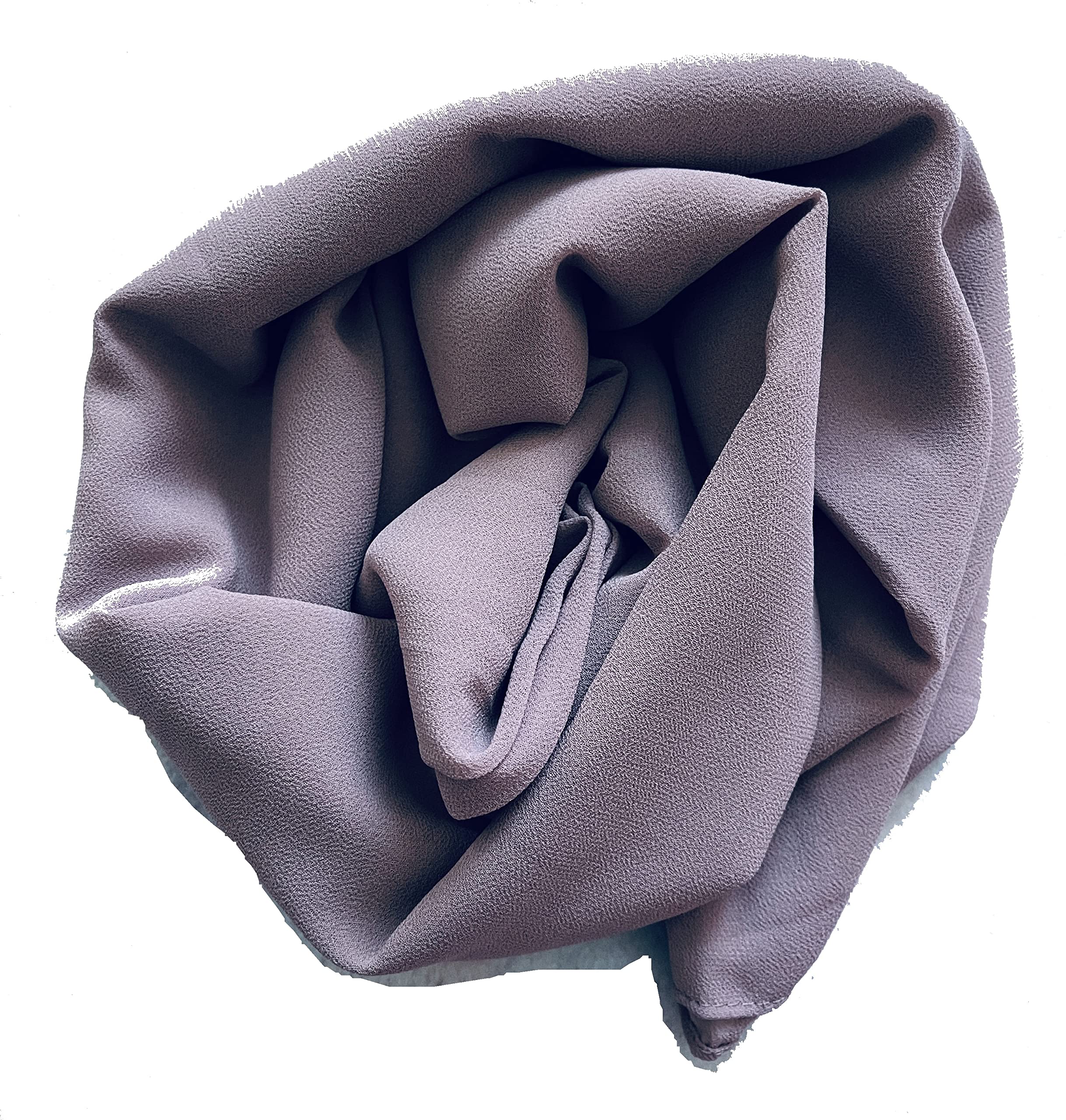 180X80 Chiffon Maxi Plain Scarf Hijab Sarong Shawl Large Wrap (Mauve)