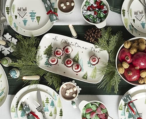 Miniatura 3 de Lenox 885761 Balsam Lane Hors D'Oeuvre Bandeja, alojamiento navideño y vacaciones