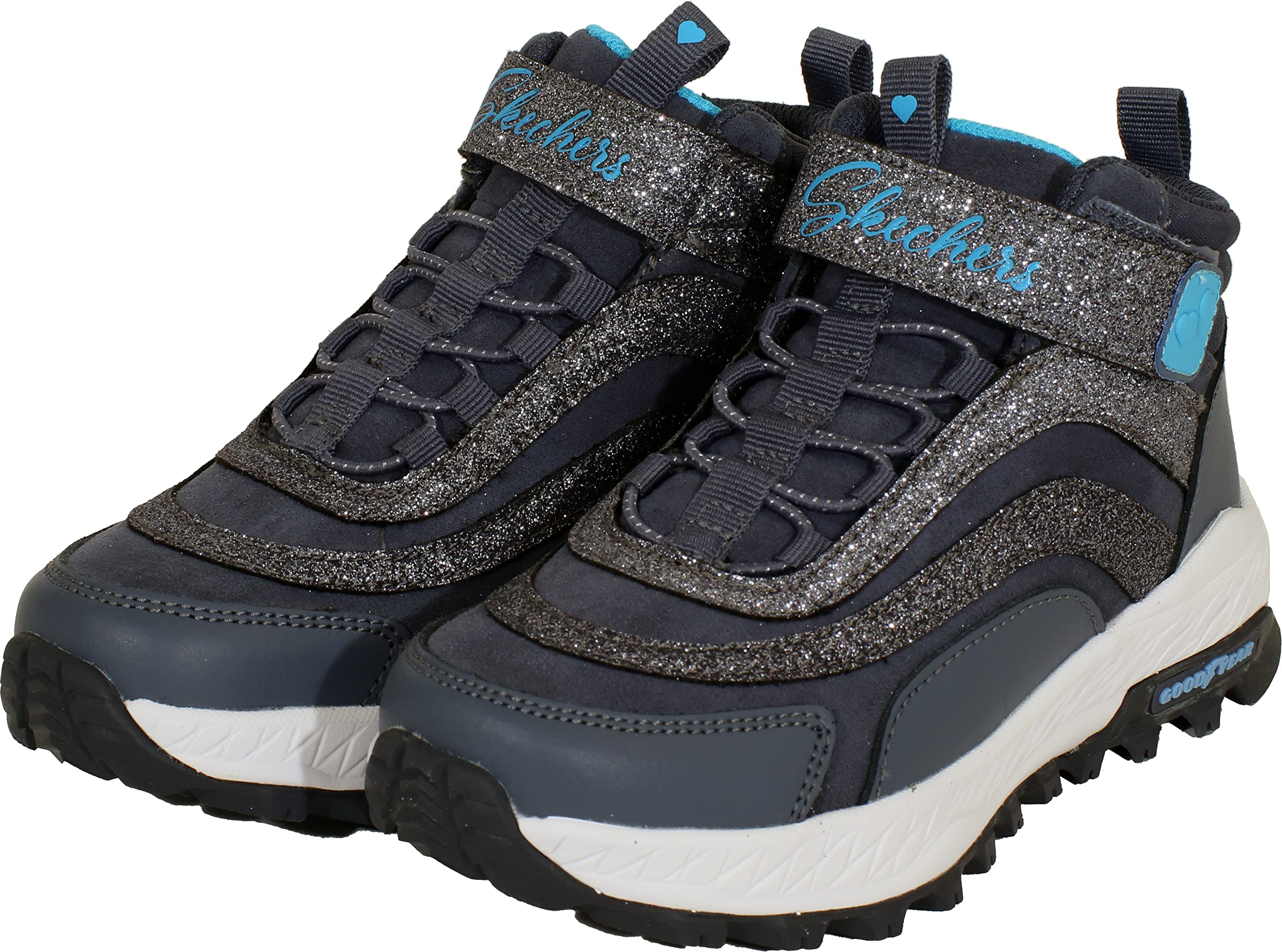Skechers Fuse Tread - Wild Adventure - Granatowy materiał syntetyczny 27 EU