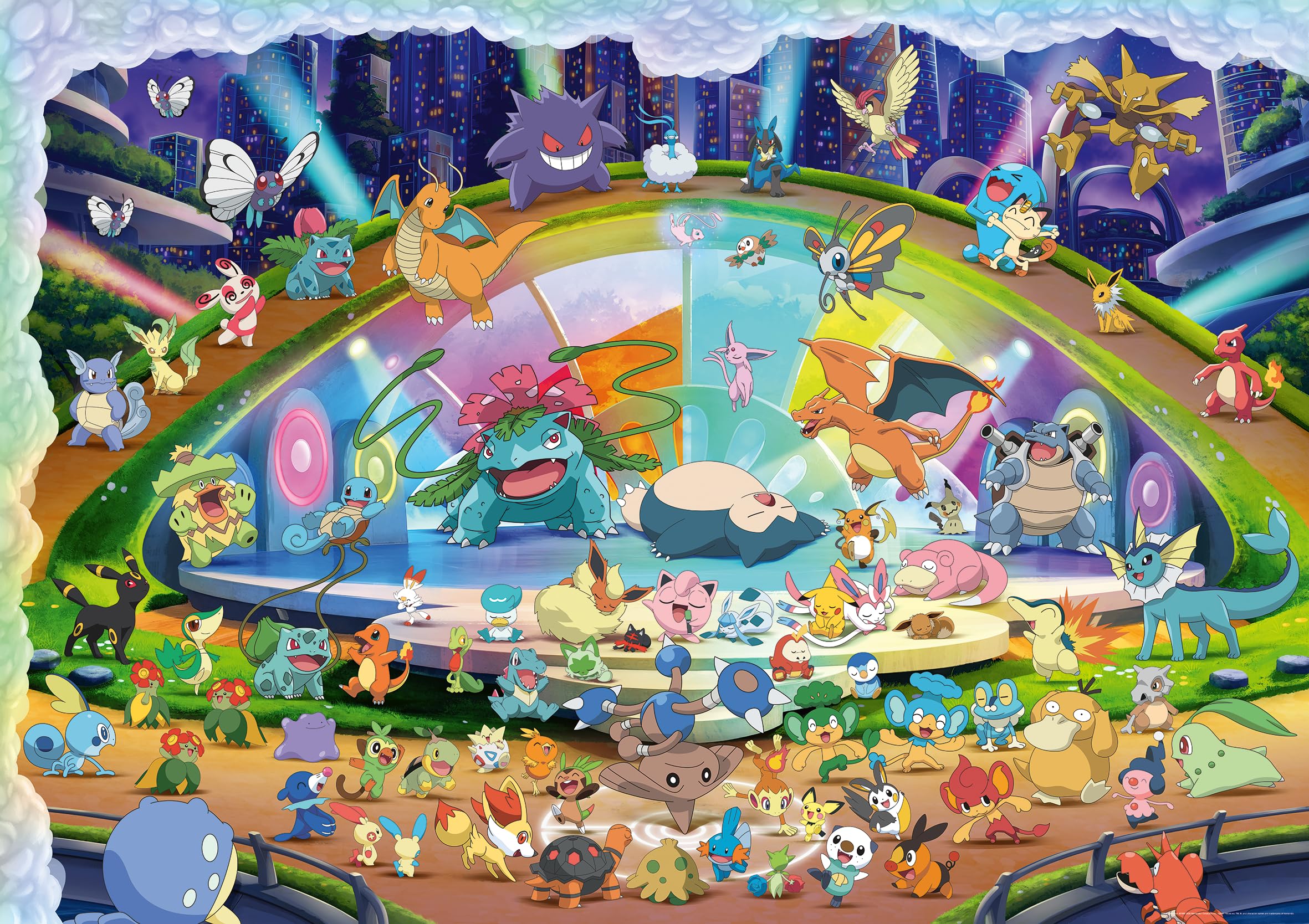 Ravensburger Erwachsenenpuzzle 40000 Teile - Pokémon - Celebration Journey