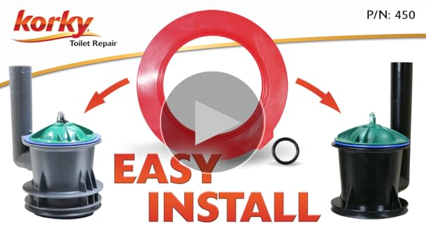 Amazon.com: Korky 2X Long Life Toilet Flush Valve Seal Fits