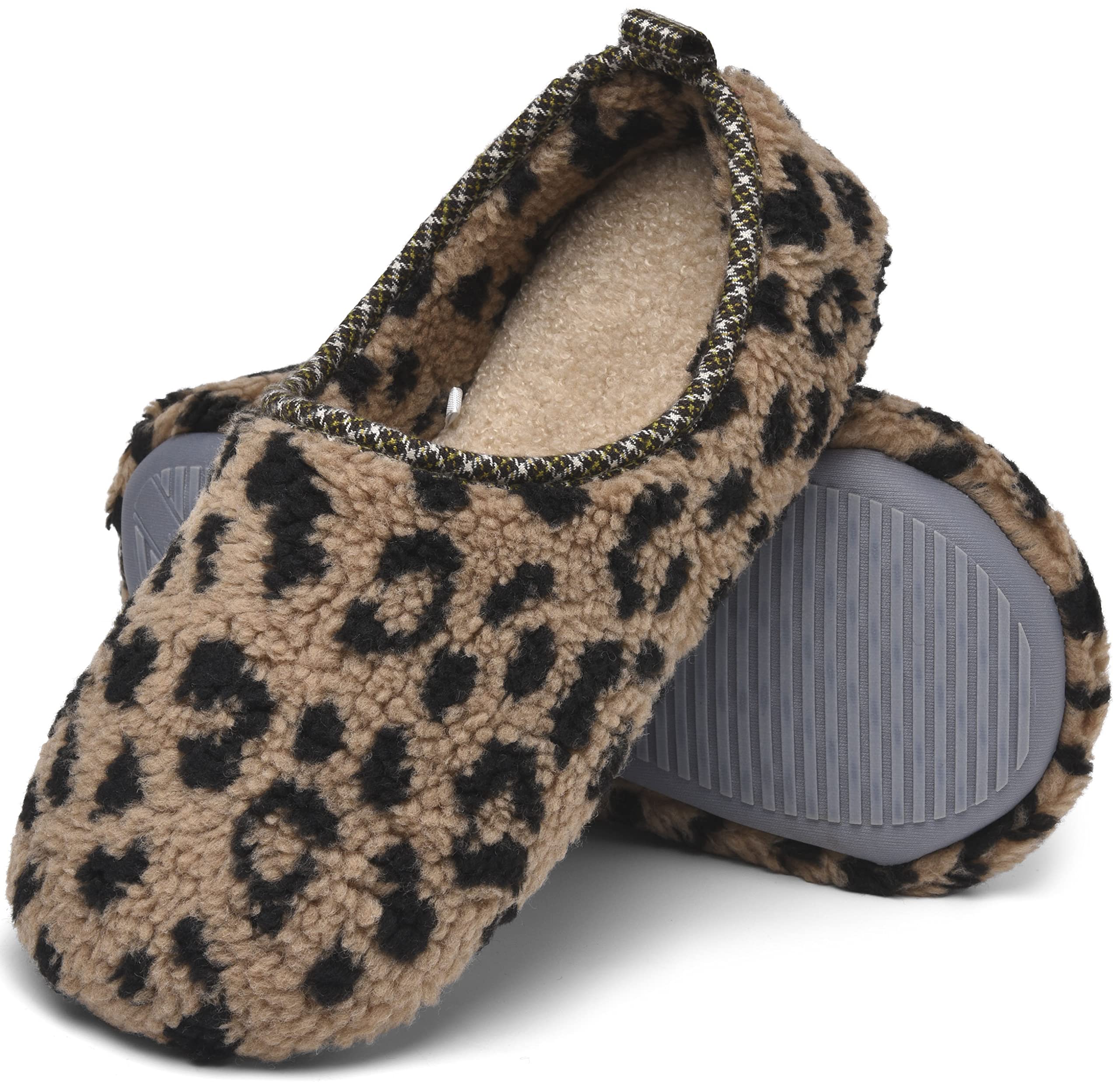 ChayChax Donna Pantofole da Casa Memory Foam Inverno Ciabatte Pantofola Interno Caldo Peluche Leggero Scarpe di Cotone