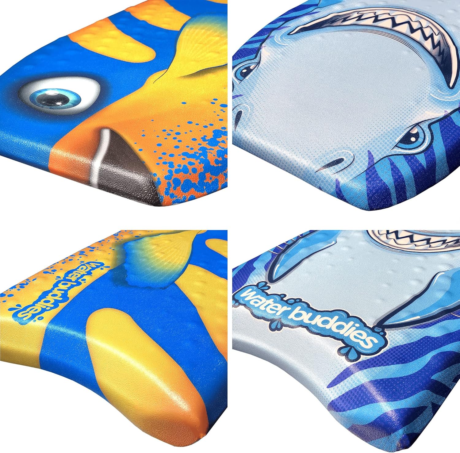 22in Mini Bodyboard 2-Pack // Foam Wax Free Soft Kickboard Bodyboard for Adults and Kids of All Levels