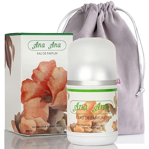 NovoGlow ANA ANA - Eau De Parfum Spray Perfume, Fragancia Para Mujeres, Ropa de día, Juego de Colonia Diaria Casual con Bolsa de Gamuza de Lujo -