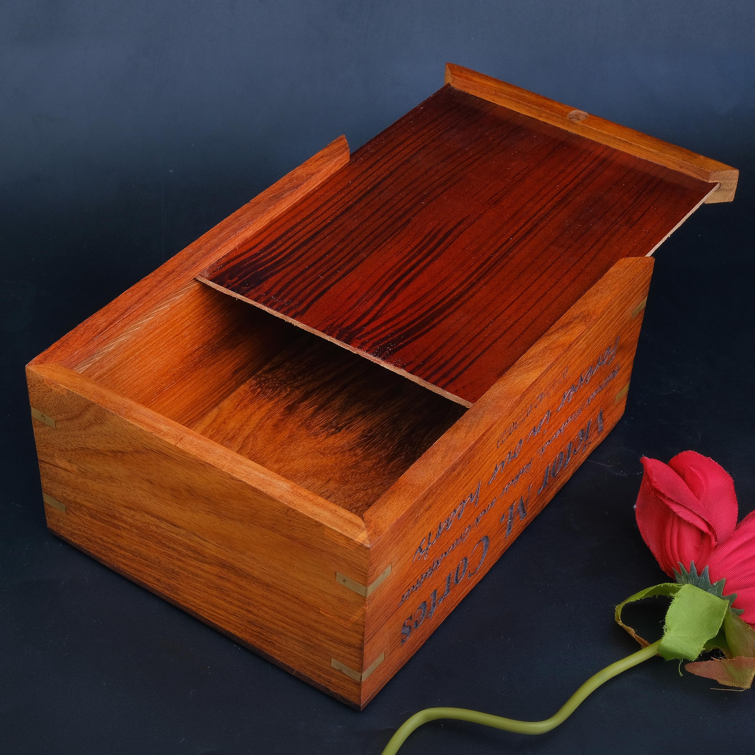 Personalisierte Urnen für Menschen und Haustiere, hölzerne, gravurierte Feuerbestattungsurnen – Erinnerungsbox, Gedenkurne oder Schatulle (Holzgravur, klein – 16,5 cm)