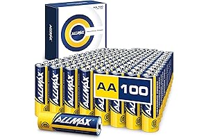 Allmax AA Maximum Power Alkaline Double A Batteries