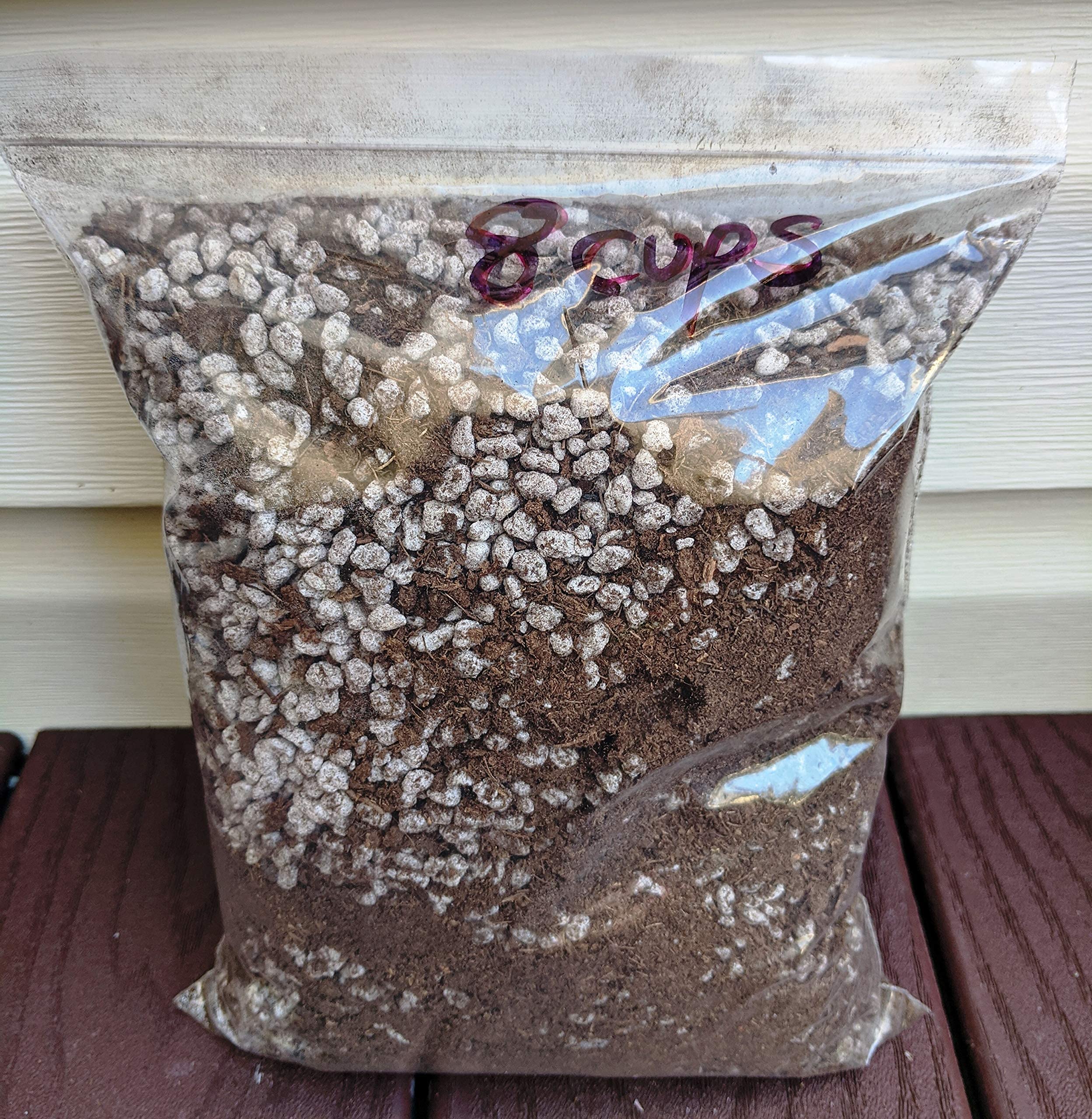 Bamboo Bonsai Plant Potting Soil Mix Peat Moss & Perlite (½ Gallon / 2 quarts). Repot Ficus