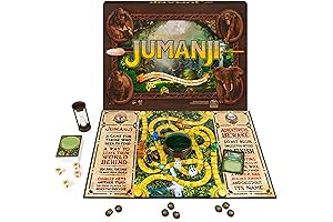 Spin Master Games Jumanji The Game, The Classic Thrilling Adventure Family Board...