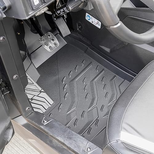 Miniatura 2 de Alfombrillas de TPE para Can-Am Commander Trail Sport, forros de piso de primera fila, protección para todo tipo de clima, tapetes para Can Am