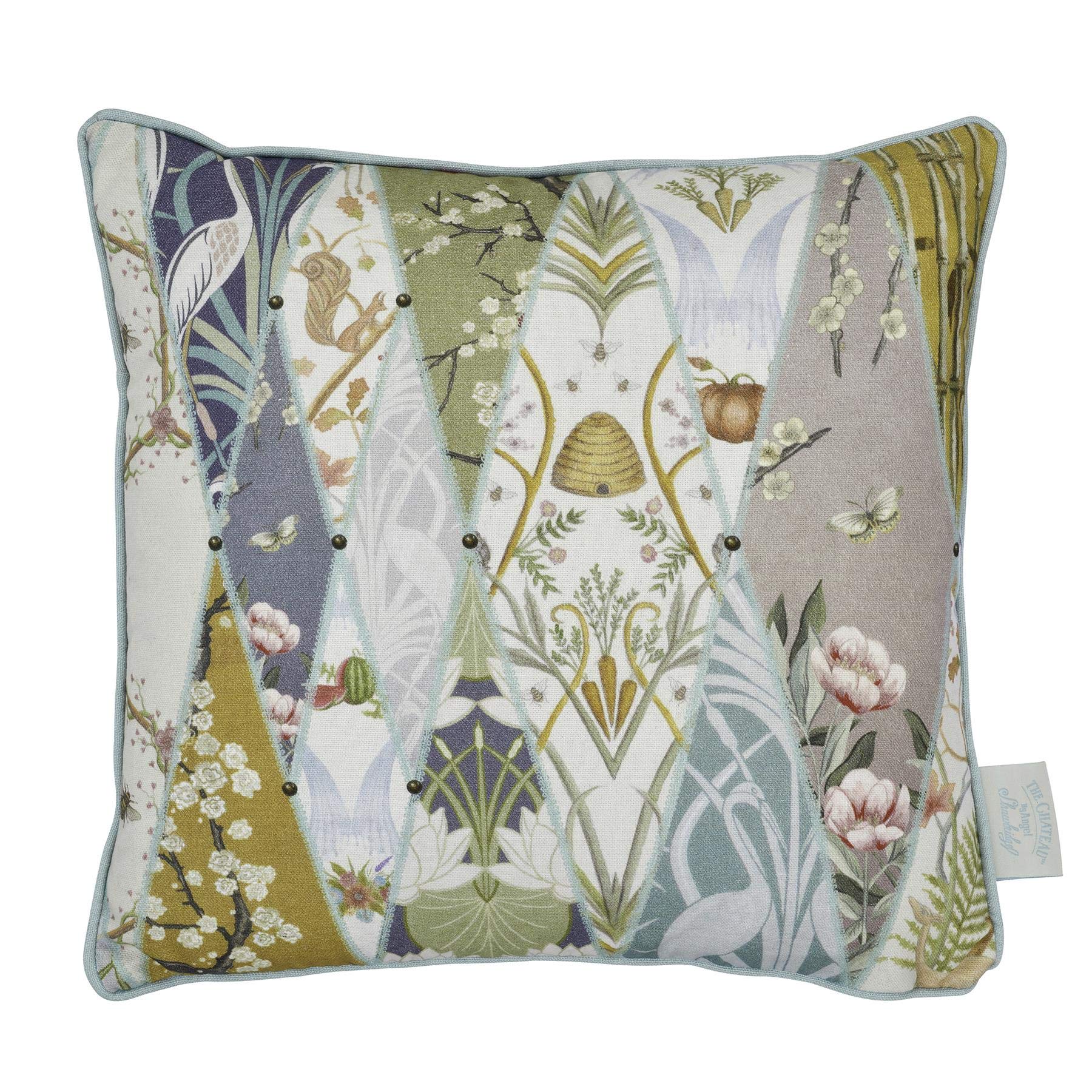Angel Strawbridge NOUVEAU WALLPAPER MUSEUM MULTI 43X43CM PILLOW