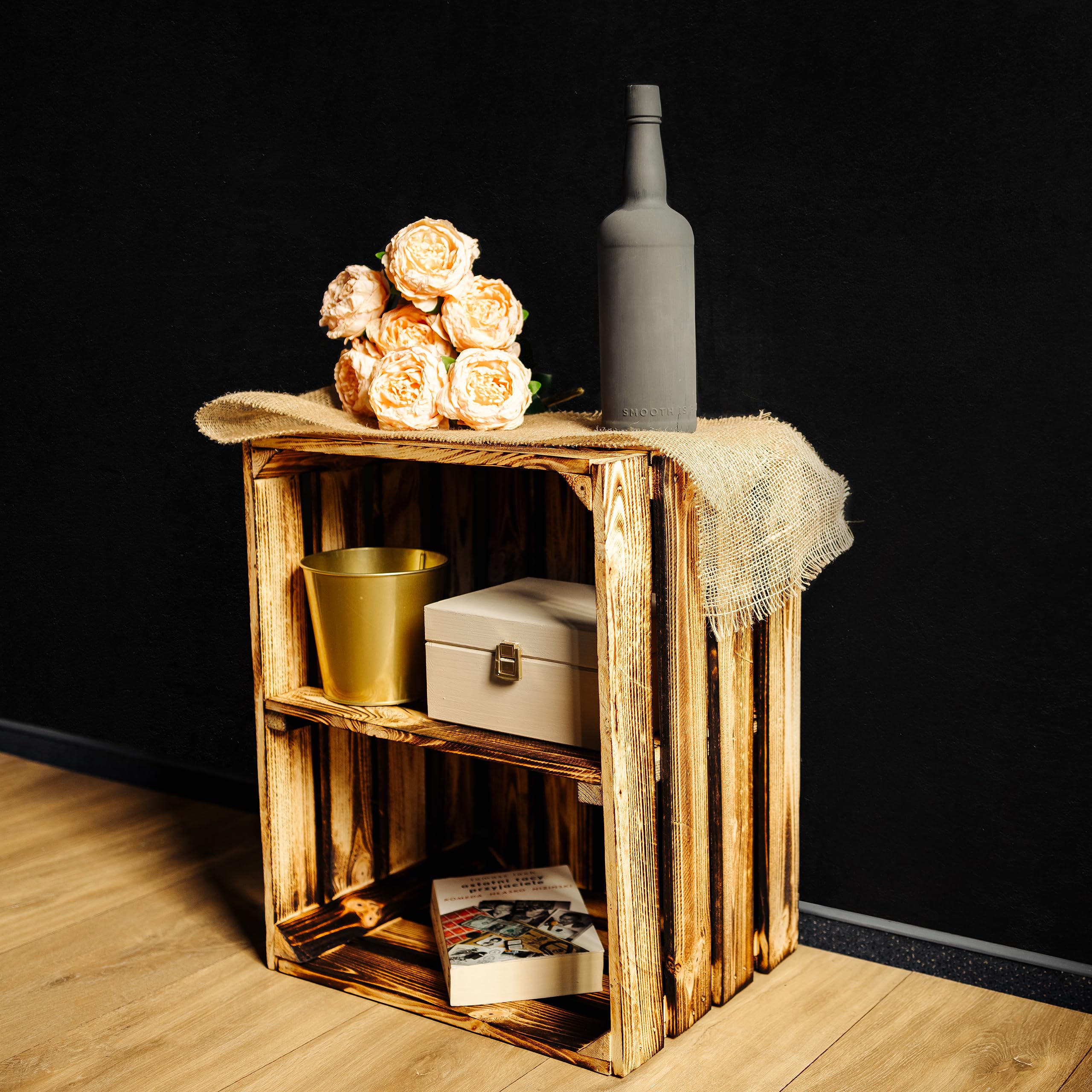 Casier à Vin Multifonctionnel Avec 20 Emplacements De Bouteilles Et Etagère - Bar