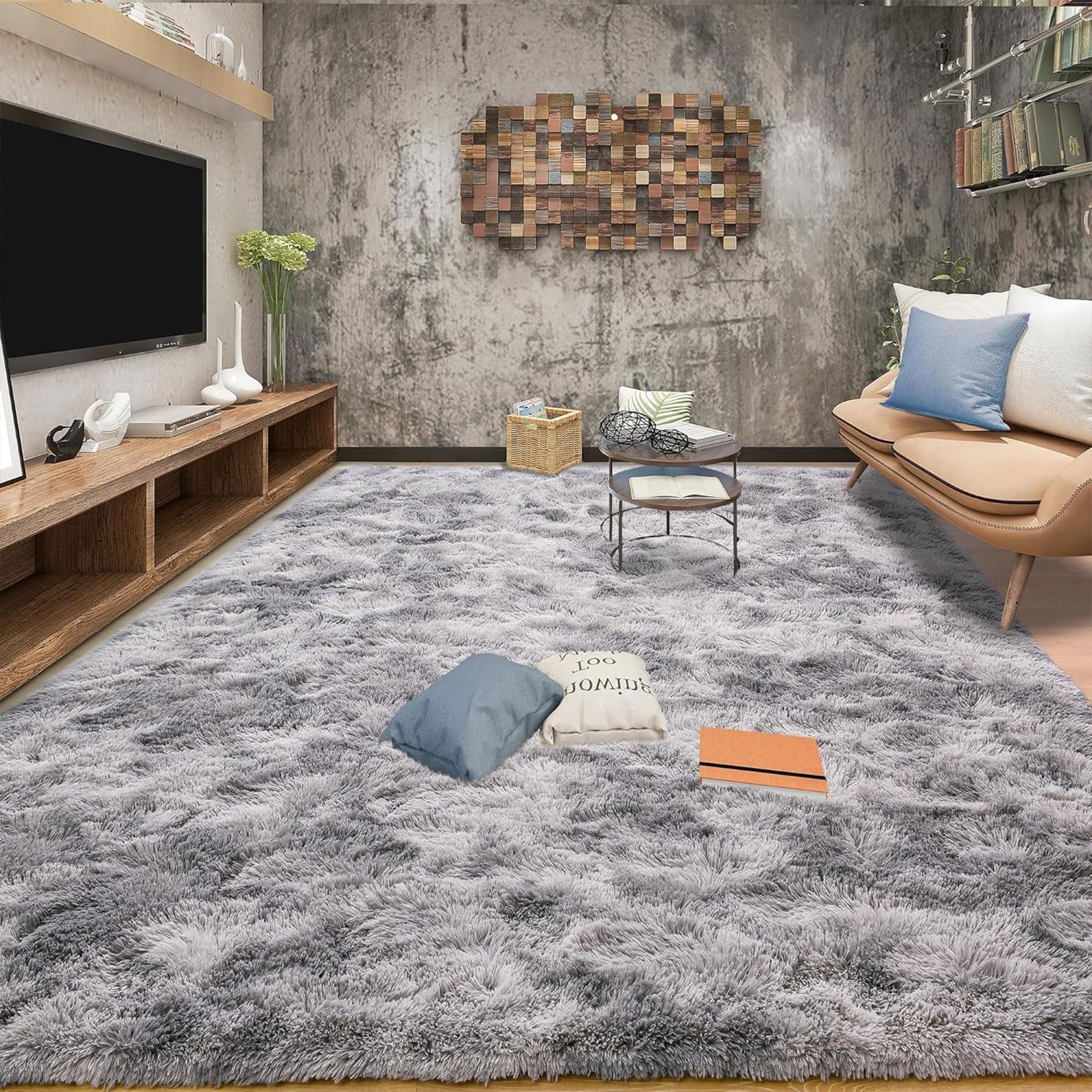 Tapis de sol antidérapant 85x205 cm super doux pour intérieur