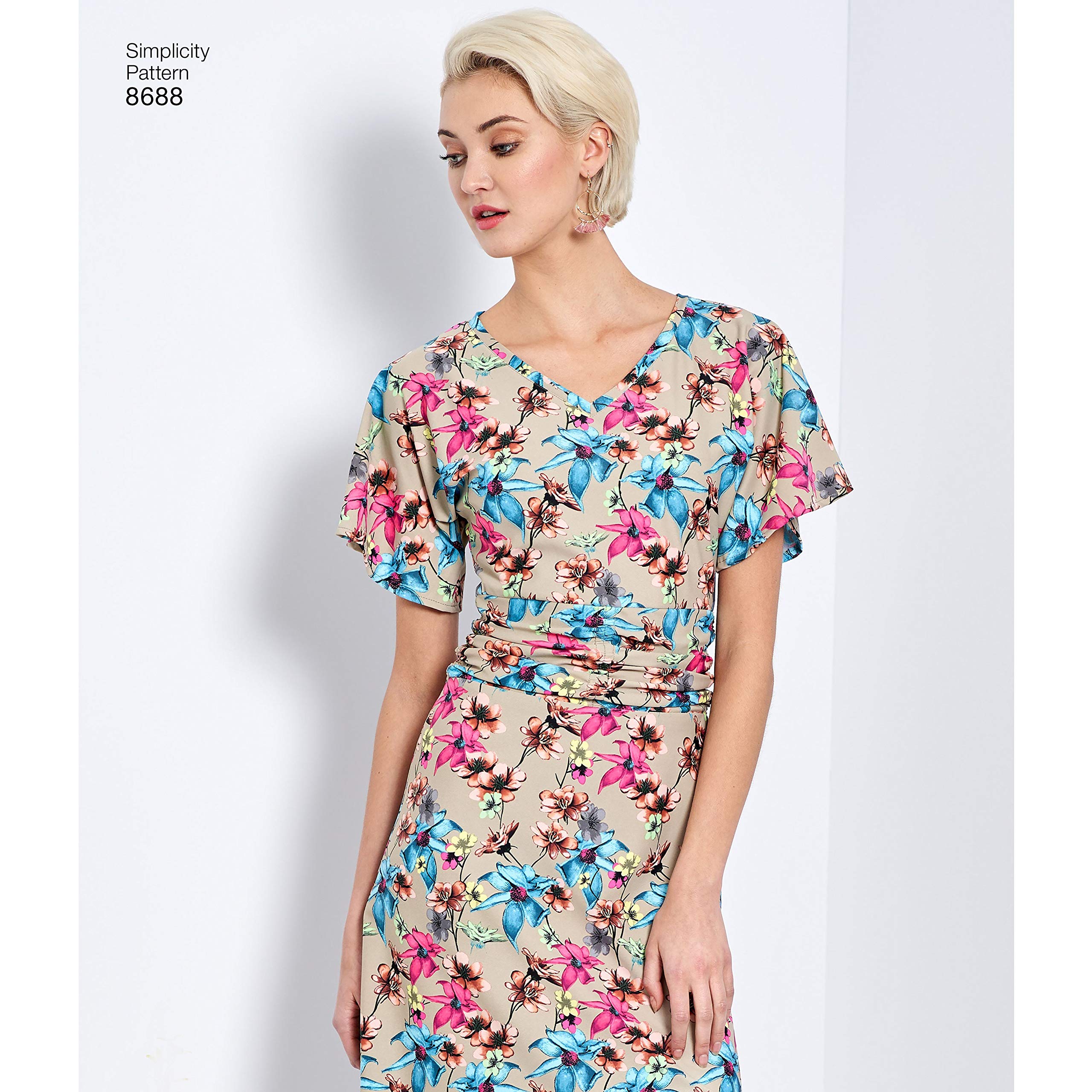 Amazon.com: Simplicity Women's Knit Asymmetrical Dress Sewing Patterns,  Sizes 6-14 : Arts, Crafts & Sewing