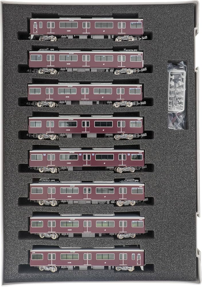 Amazon | グリーンマックス Nゲージ 阪急1300系 車番選択式 8両編成