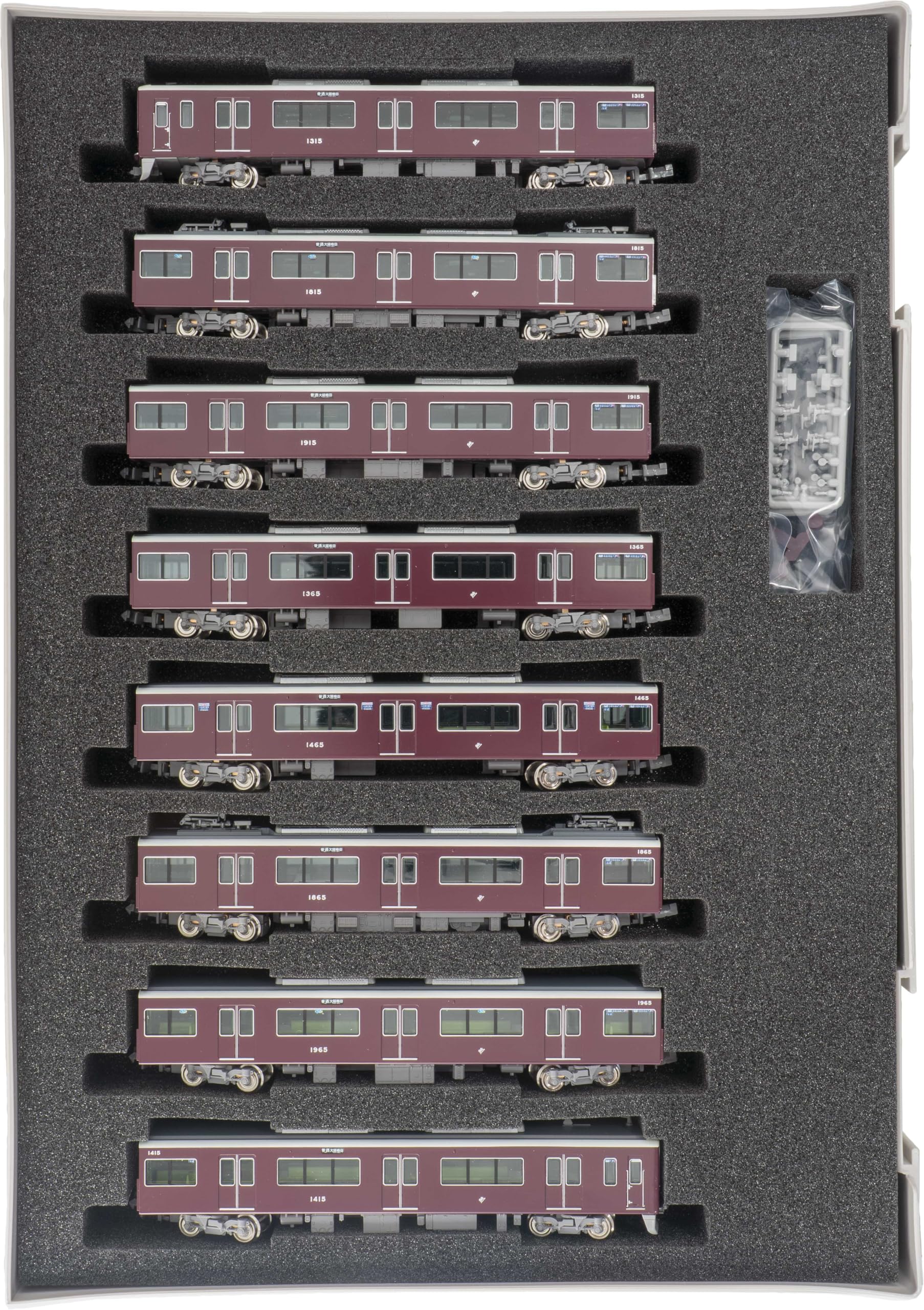 Amazon | グリーンマックス Nゲージ 阪急1300系 車番選択式 8両編成