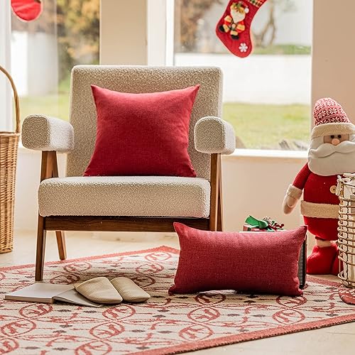 Miniatura 3 de Home Brilliant - Funda lino muy suave para almohada