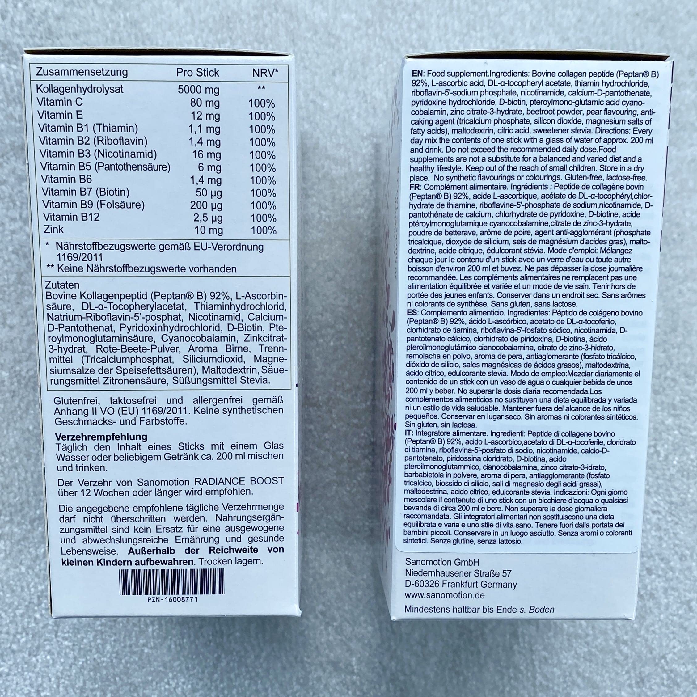 5000mg collagene integratore. collagen e acido ialuronico aumentano. 30x collagene da bere + Vitamina C E B Zinco sostiene il sistema immunitario, rassoda la pelle, unghie forti e capelli