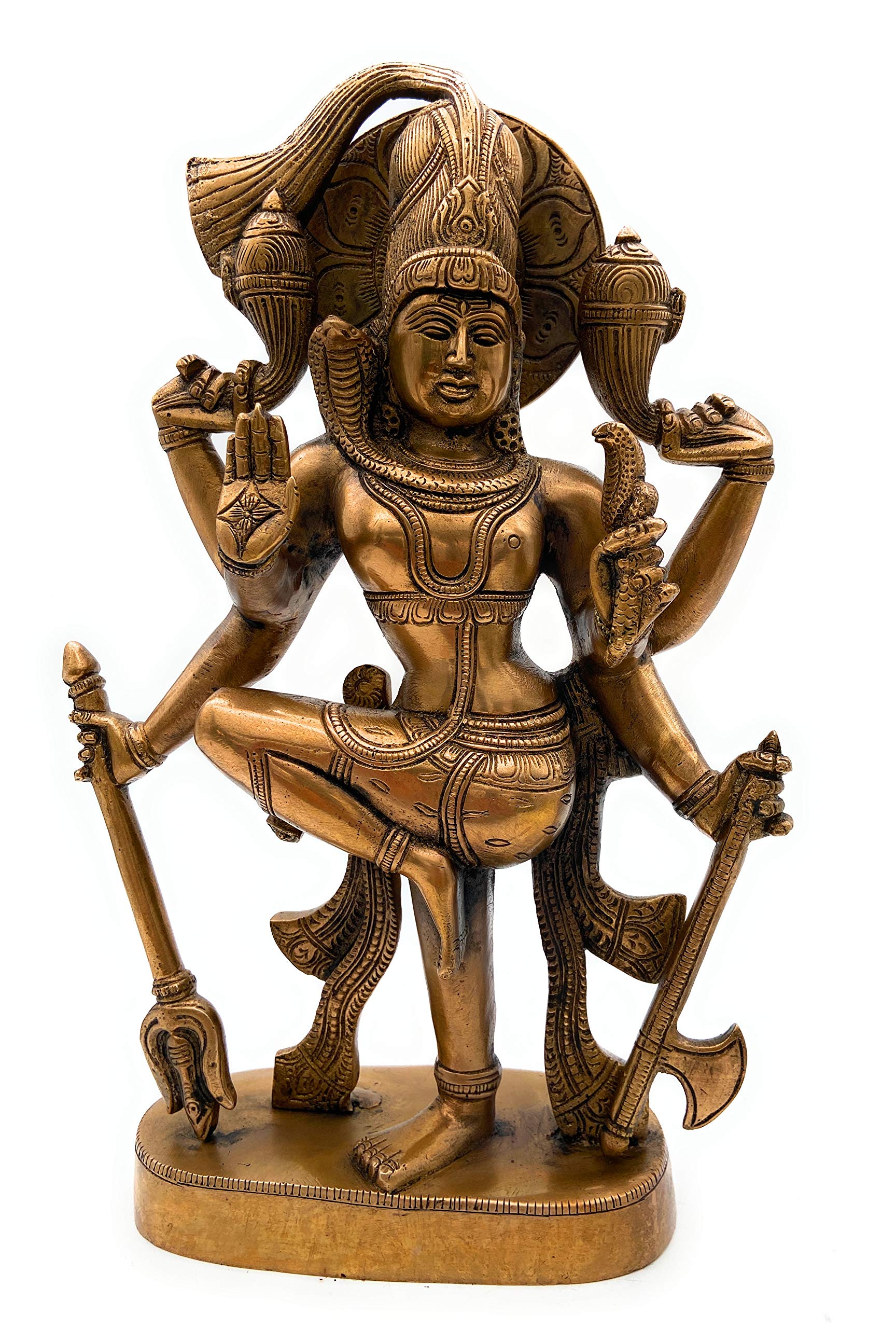 Buy Bhunes Brass Shiva Statues Lord Shiv Idol Shankar Idol Shiva