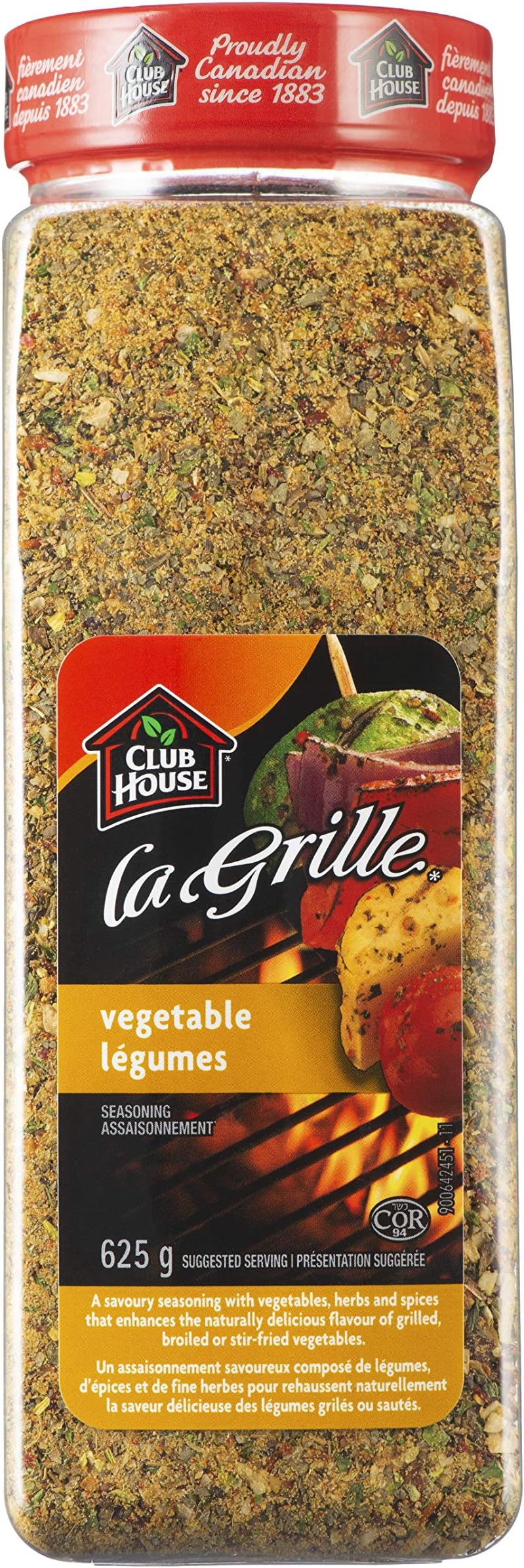 La Grille Vegetable Seasoning,625g/22.04oz{Imported from Canada}