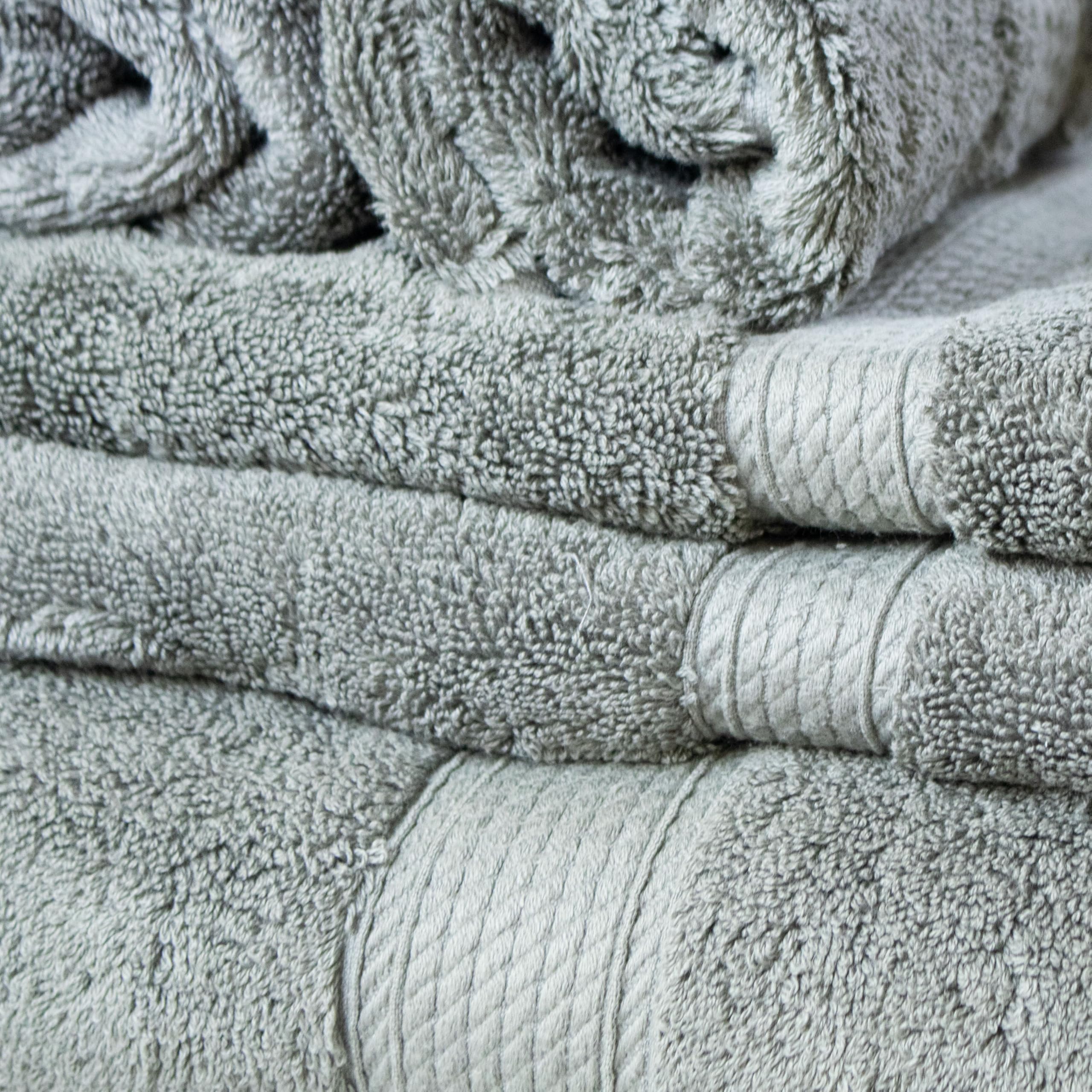 800 GSM 100% Egyptian Cotton 6-Piece Towel Set - Premium Hotel Quality Towel Sets - Heavy Weight & Absorbent - 2 Bath Towels 30