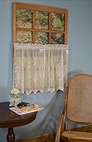 Vista 7 de Cortina Chic Cameo Rose Cenefa, Blanco