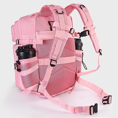 Miniatura 165 de LHI Military Tactical Backpack for Men Molle Daypack 45L Army 3 Days Assault Pack Bag Large Rucksack With Bottle Holder(12*20*12)