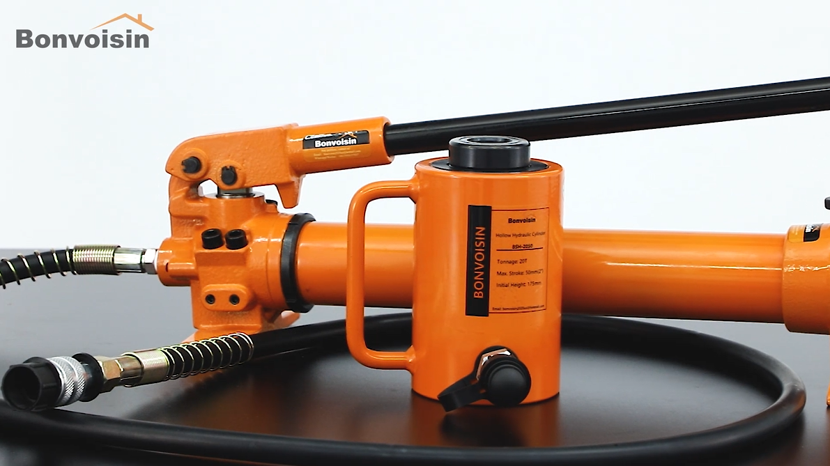 Kazumamacyan　0617 Amazon.com: Bonvoisin 30T 4 Inch Hollow Hydraulic Cylinder