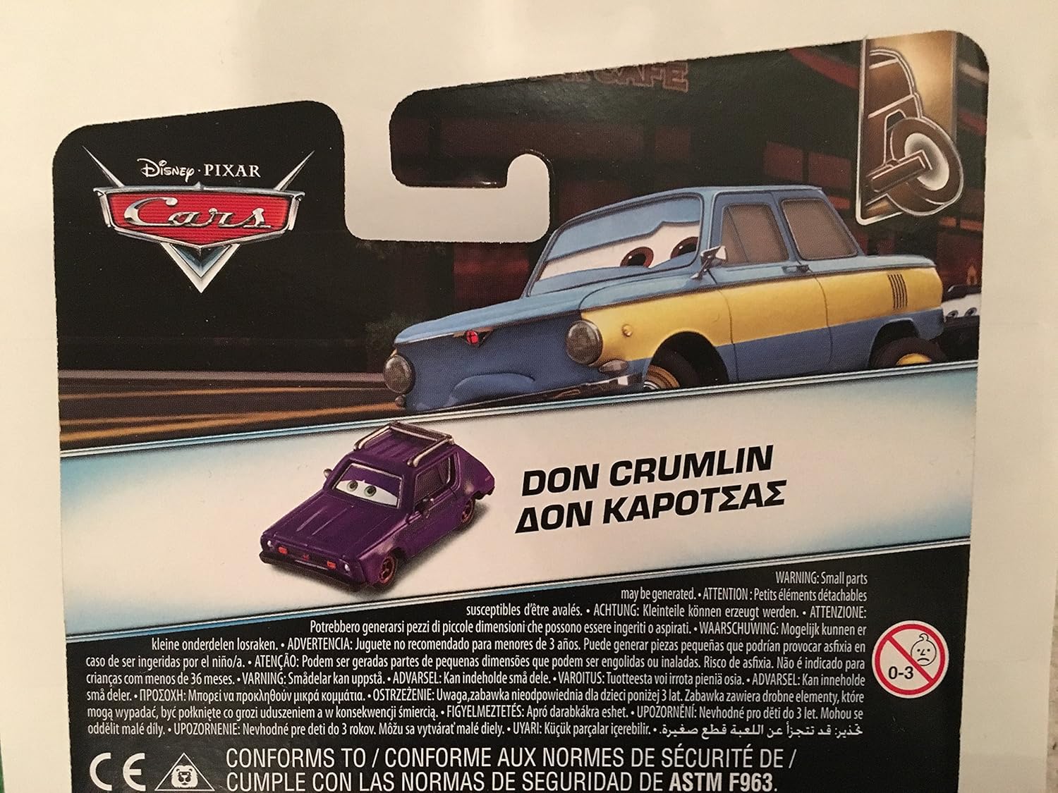 Disney Pixar Cars 2 Movie Series 1:55 Scale Die-cast #31 Don Crumlin