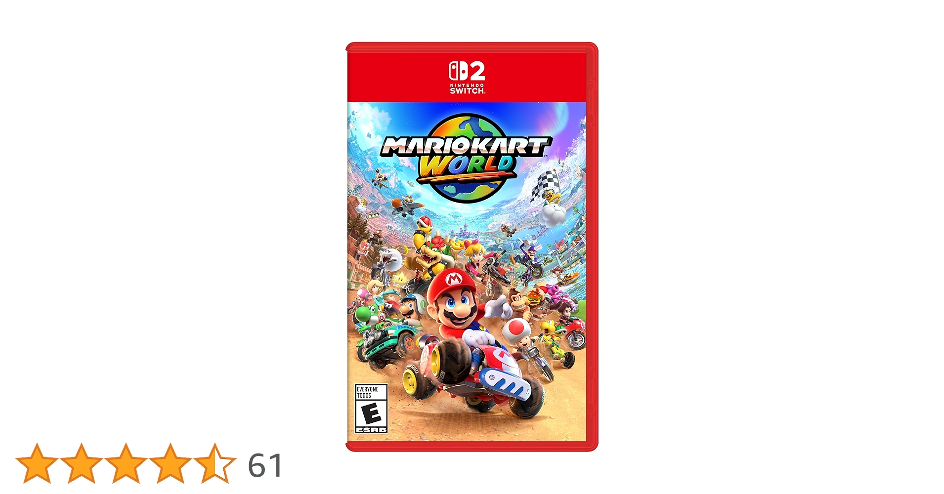 Switchソフト　MARIOKART WORLD 新品未使用 Amazon.co.jp: Mario Kart World (輸入版:北米) – Switch 2 : ゲーム