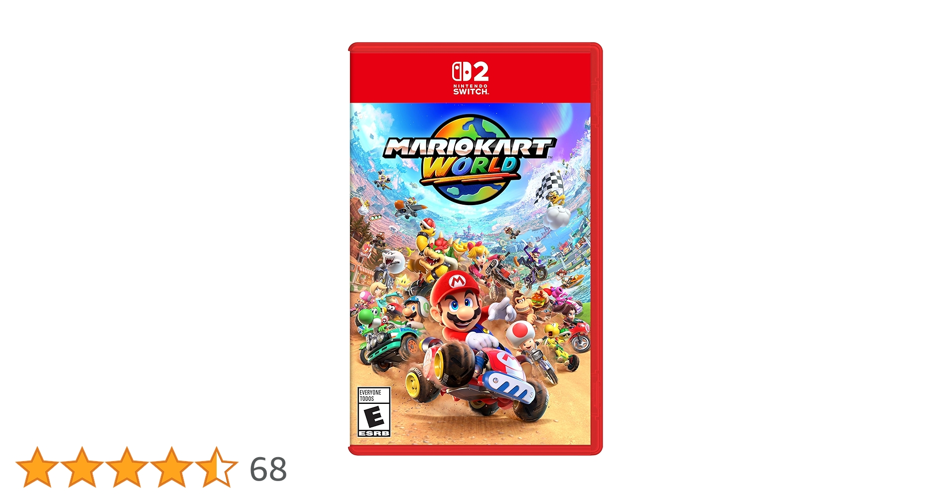 Switchソフト　MARIOKART WORLD 新品未使用 Amazon.co.jp: Mario Kart World (輸入版:北米) – Switch 2 : ゲーム