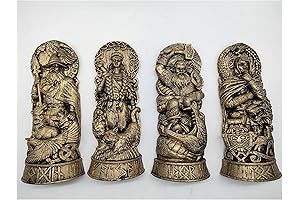 Enigmatic Figures of Norse Legend: Sculpted to Embody Divine Norse Mythology