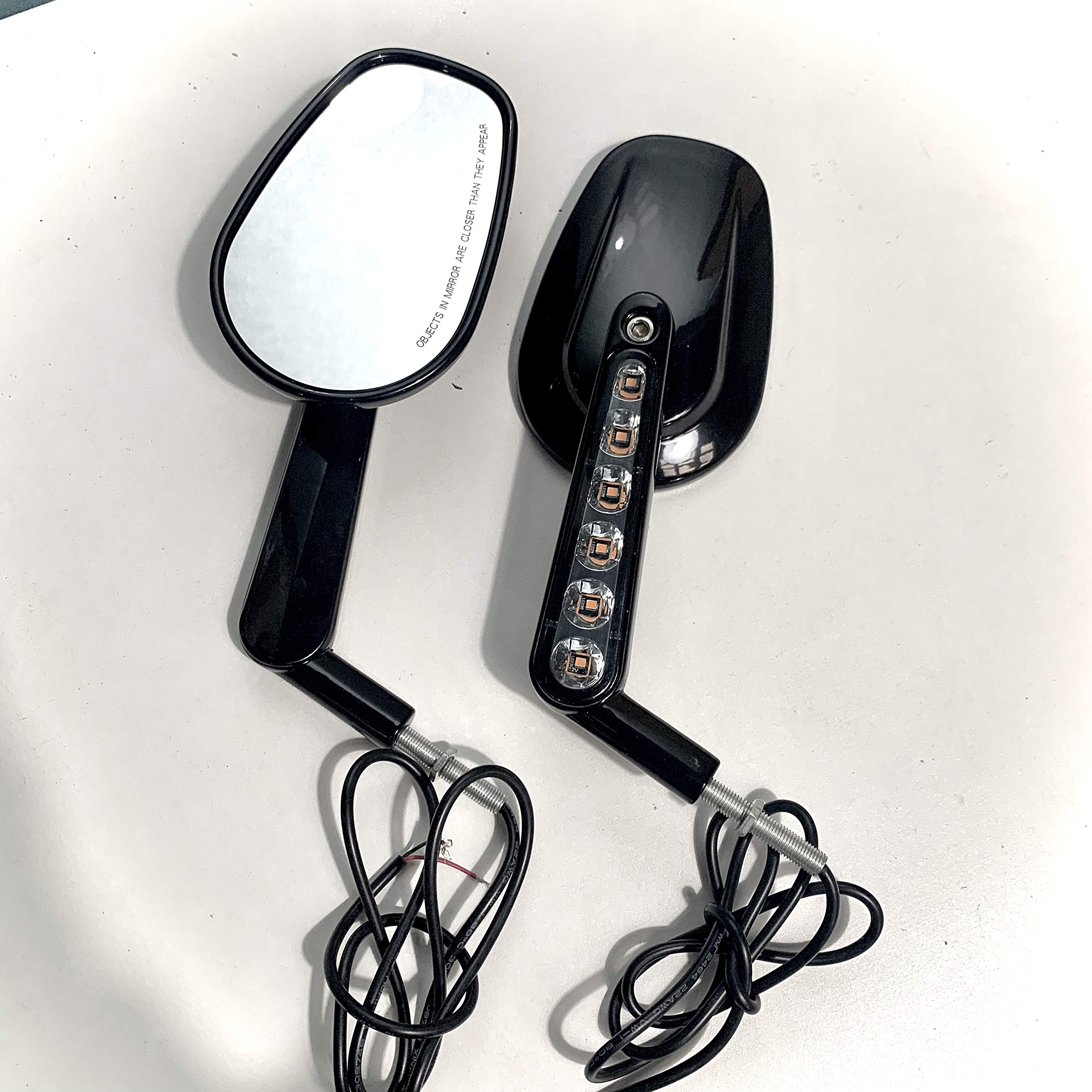 Amazon | オートバイ ハーレーダビッドソン ウインカー ミラー バイク