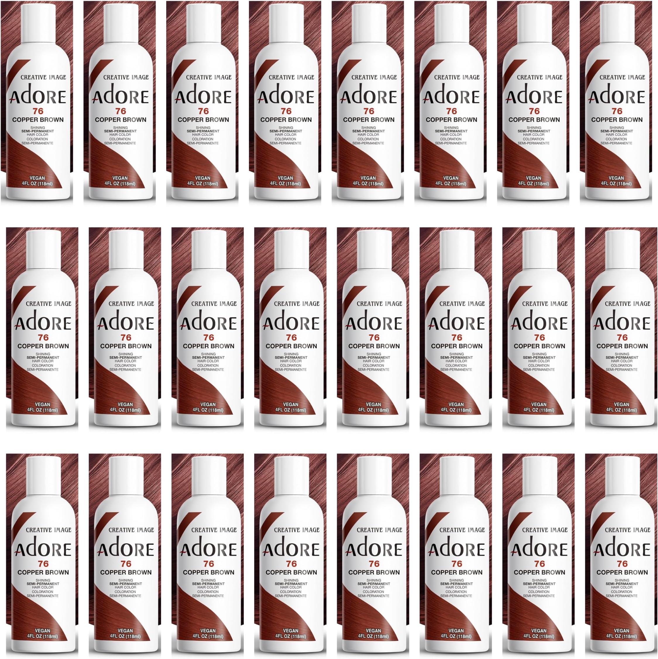 076 Copper Brown (Pack of 24)
