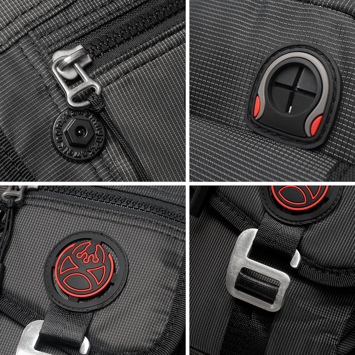 NICGID Sling Bag Chest Shoulder Backpack Crossbody Bags for Tablet Laptop Outdoor Hiking Men Women - Image 6