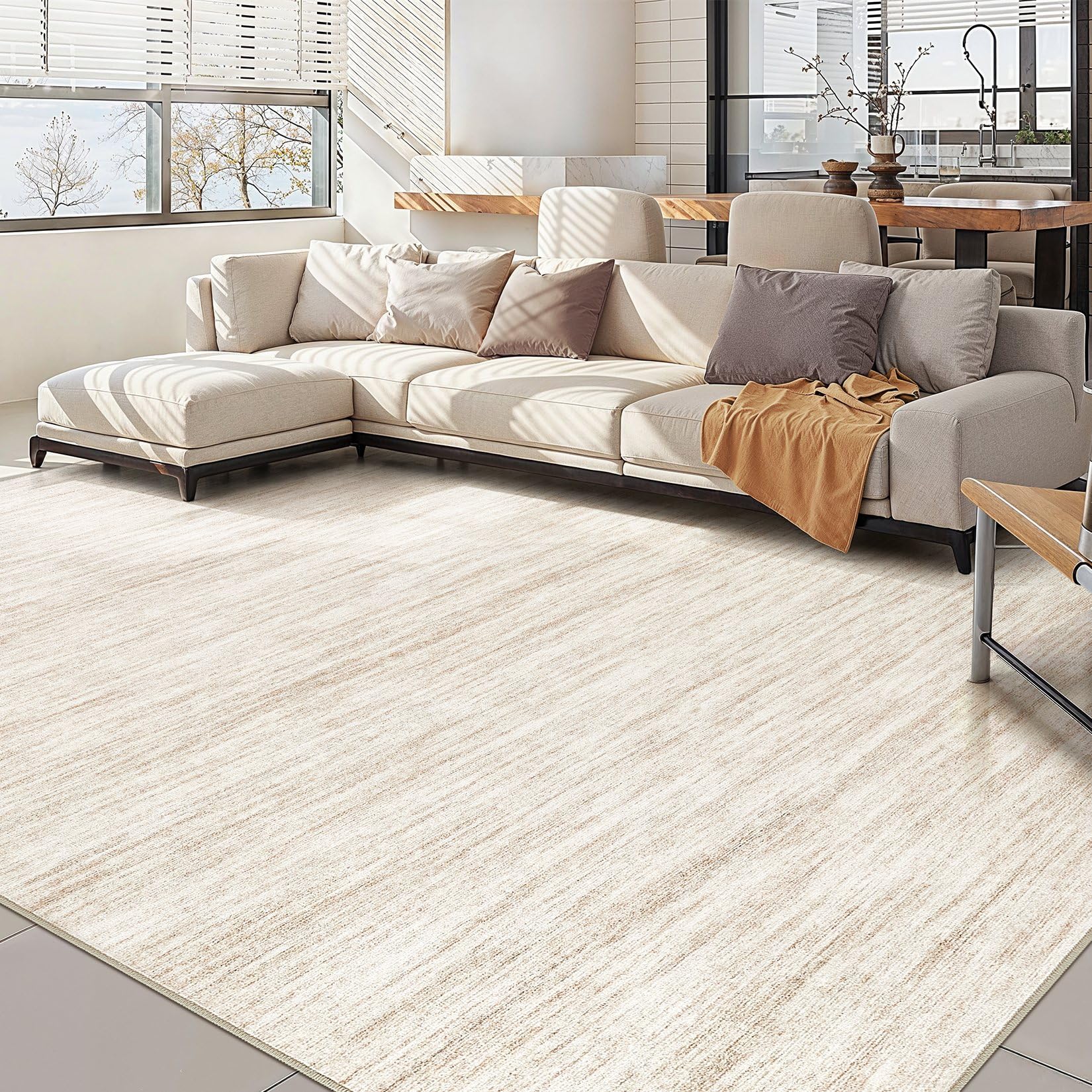 Photo 1 of Nakagishi Boho 10x14 Area Rug - Beige