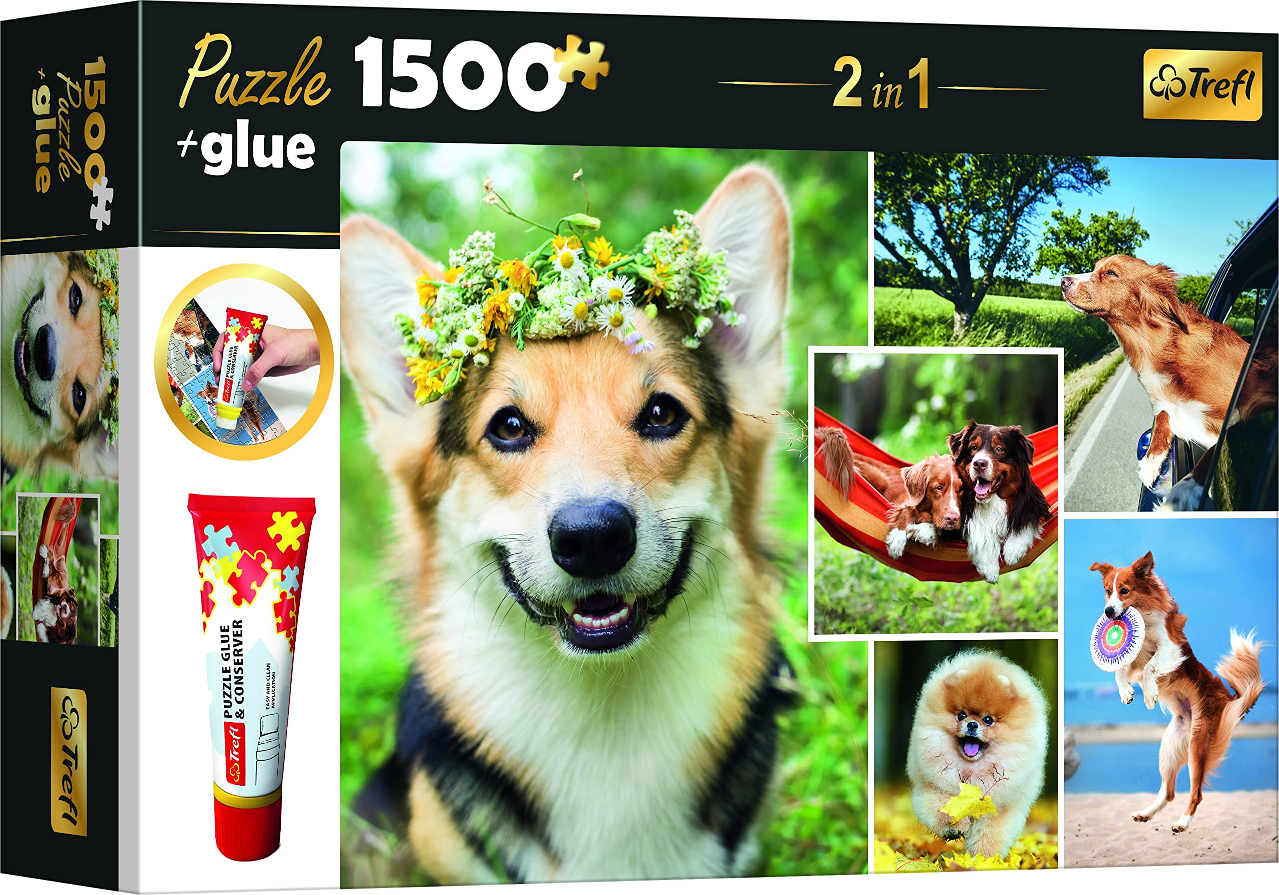 Trefl, Puzzle, Valle de Funes, Dolomitas, Italia, de 1500 Piezas, Bolzano, Bolzano-Alto Adige, Montañas. Rompecabezas con Motivo montañoso, para Adultos y niños a Partir de 12 años — view 30
