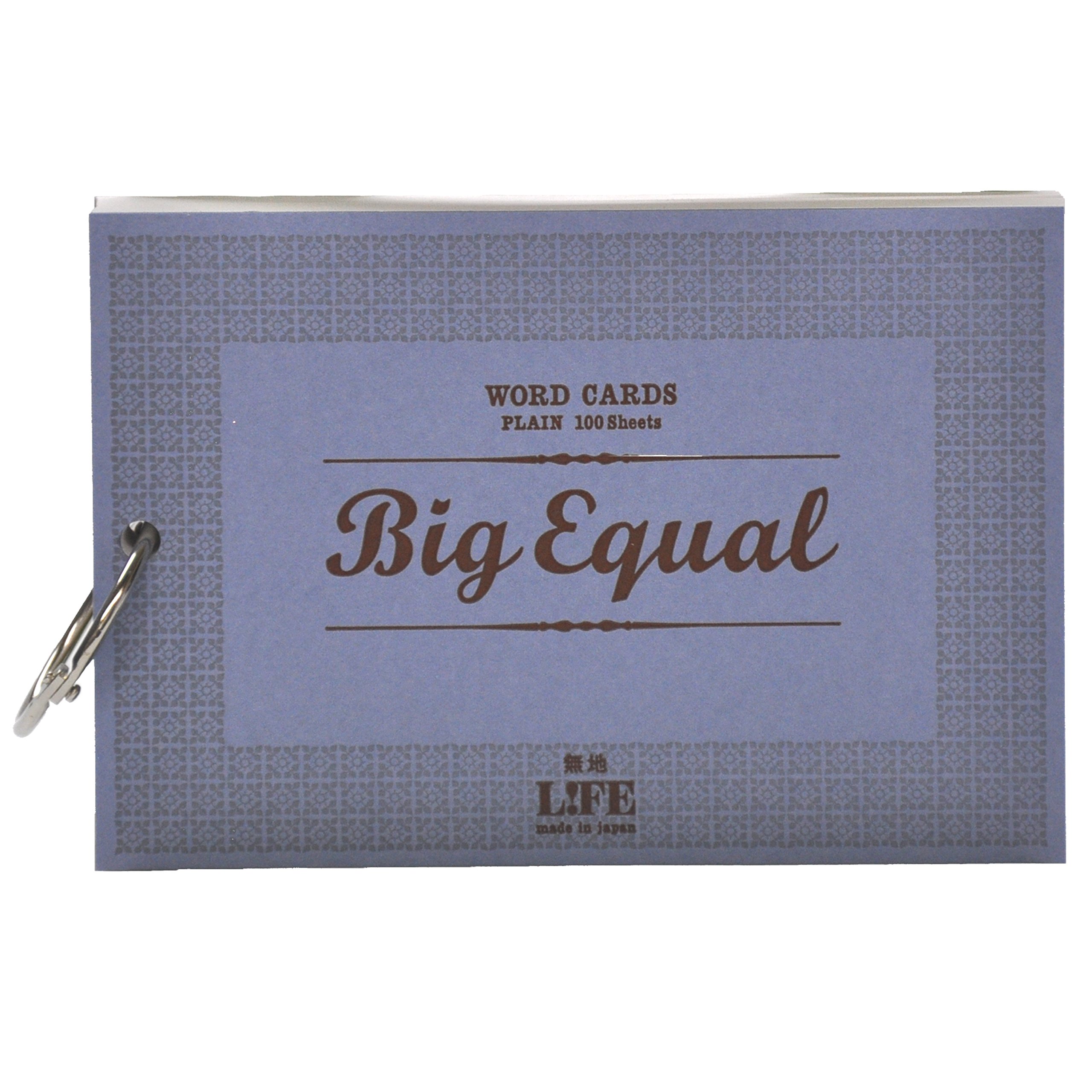 Vie A6 Taille Big égale Flash Cards, Bleu P315 a