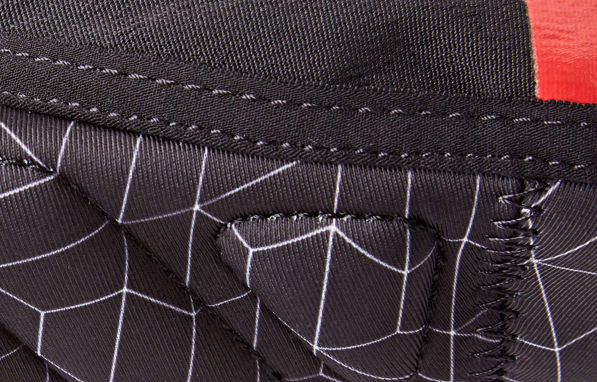 X-Knee Ginocchiera Soft Adult Nero/Rosso