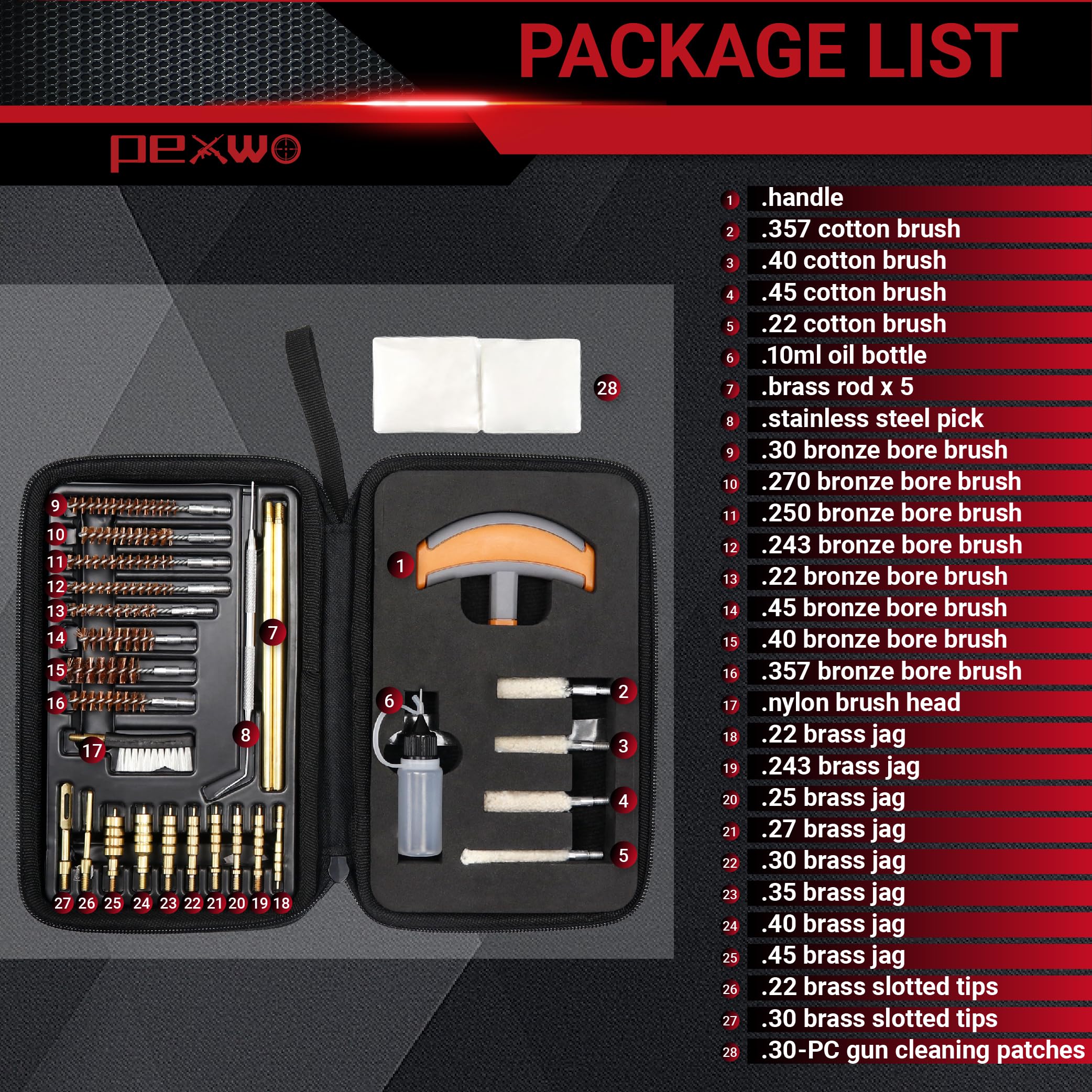 Breakthrough Clean Technologies® Brass Patch Holder, 12-Gauge