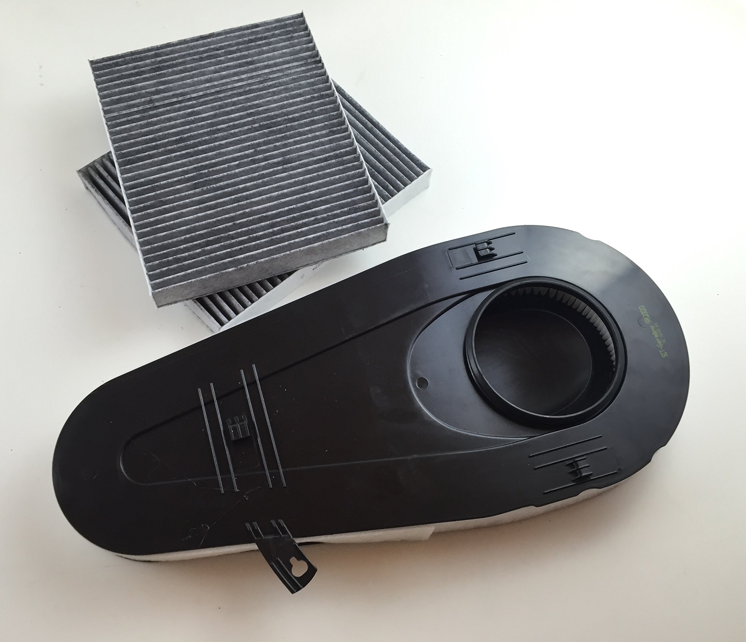 Filtro aria + 2 filtri al carbone attivo (set) SCT Germany BMW Serie 5 F07 F10 F11 7 ecc.