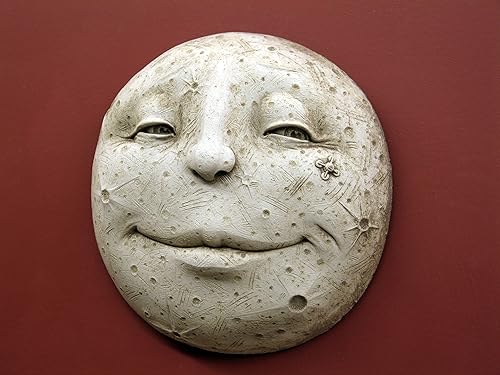 Miniatura 2 de Carruth Studio, Figura Luna, Escultura original hecha a mano en piedra, hecha a mano