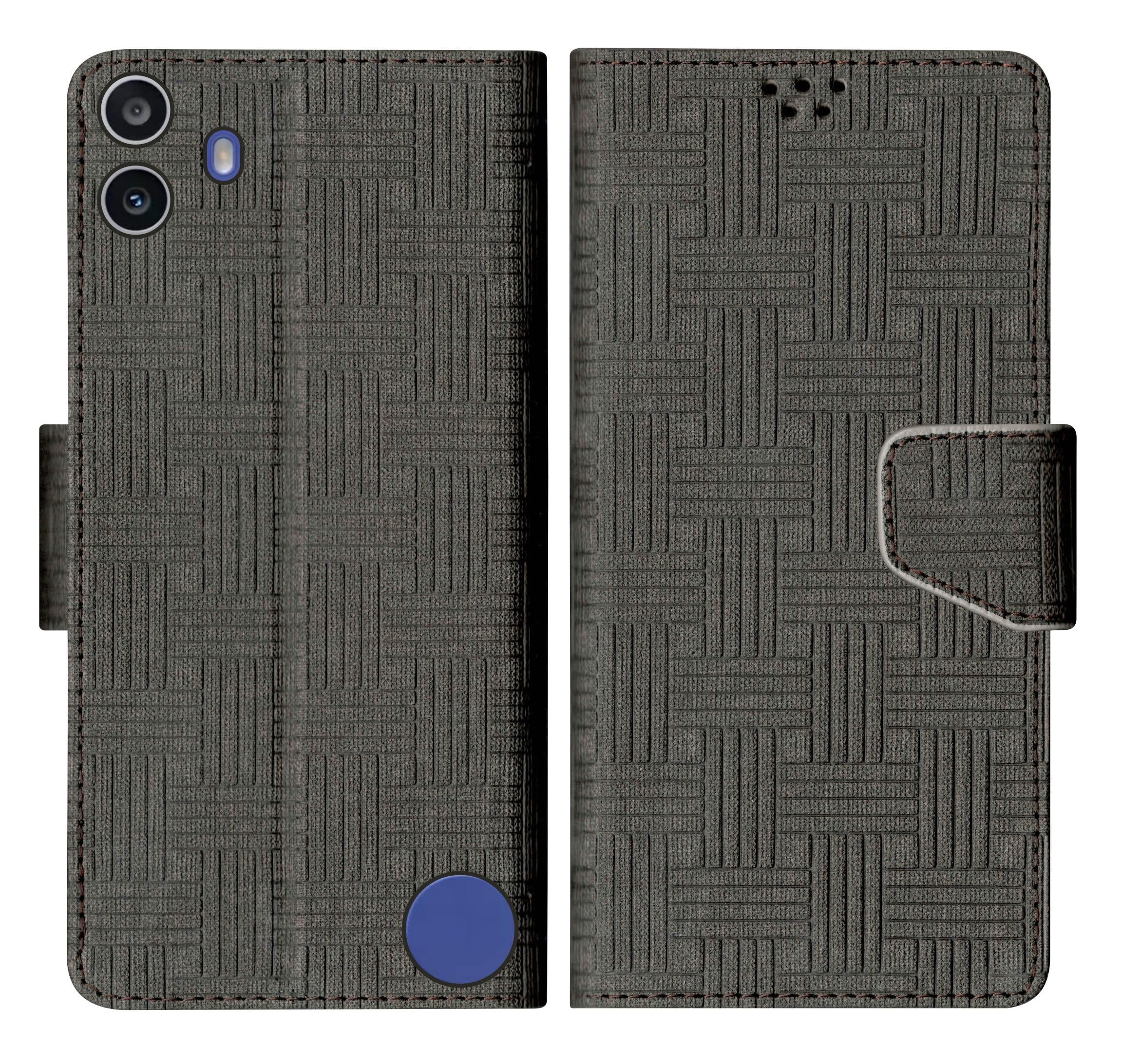 SBMS Flip Cover for CMF by Nothing Phone 1 5G Back Cover Case with Magnatic Closure | Inbuilt Stand | Card & Money Pocket (Mat Black) (B0DCC1K31H) Amazon Price History, Amazon Price Tracker