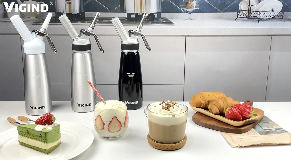 Amazon.com: VIGIND Whipped Cream Dispenser,500ml Whipped Cream